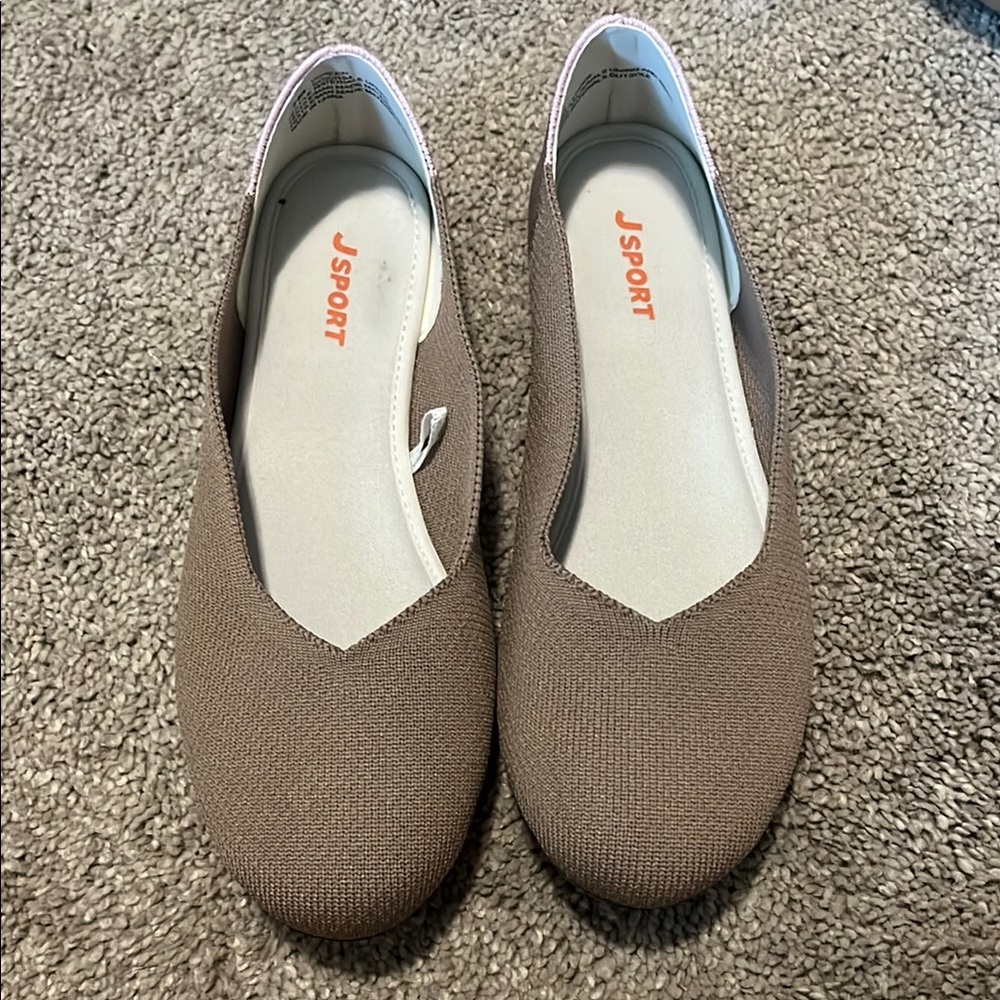 JSPORT Women's Brown Loafers